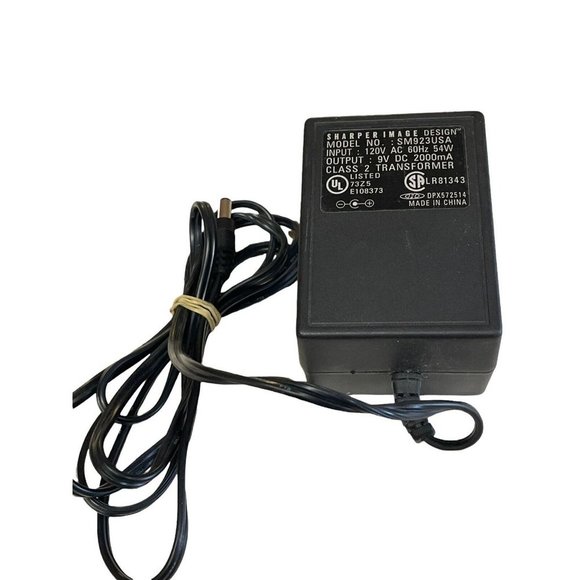 Sharper Image Design SM923USA Power Supply 9VDC 2000mA Tested - Picture 2 of 5